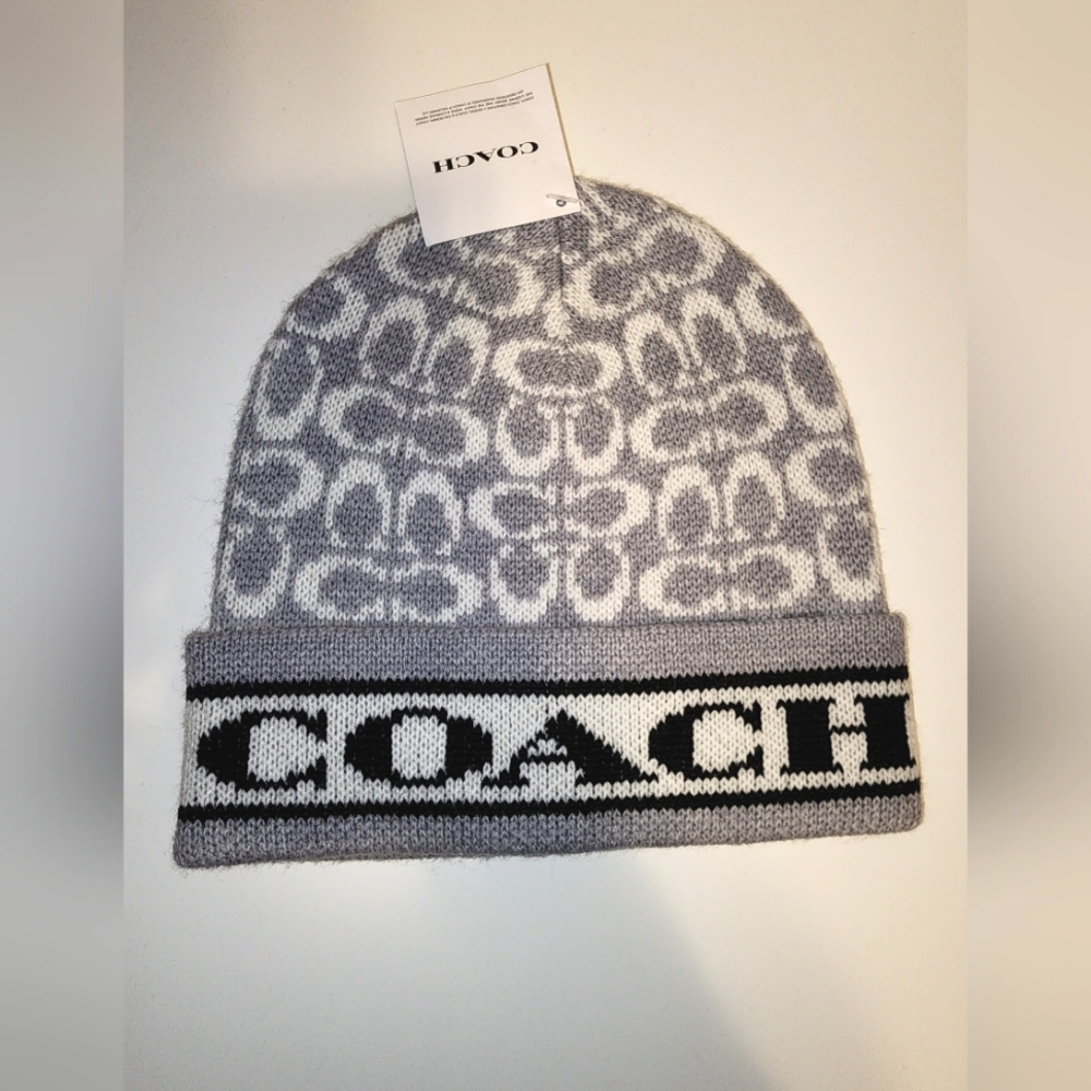 COACH Signature Beanie